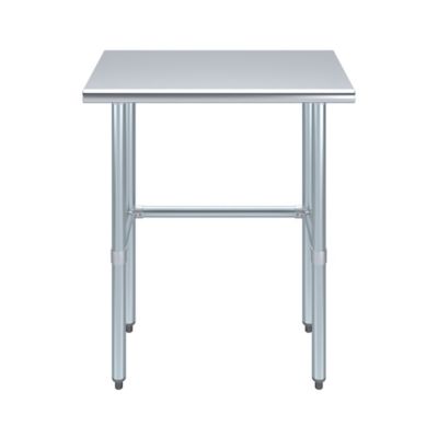 Image showing  18 x 30in. Metal Table with Open Base