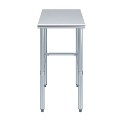 Image showing  24 x 18in. Metal Table with Open Base