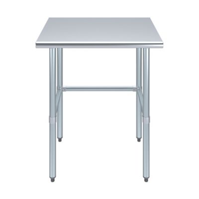 Image showing  24 x 30in. Metal Table with Open Base