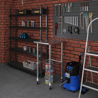 Image showing  24 x 18in. Open Base Table with Wheels