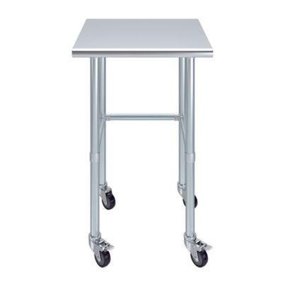 Image showing  24 x 24in. Open Base Table with Wheels