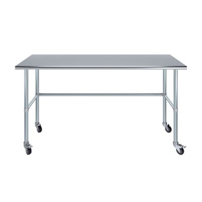 Image showing  24 x 72in. Open Base Table with Wheels