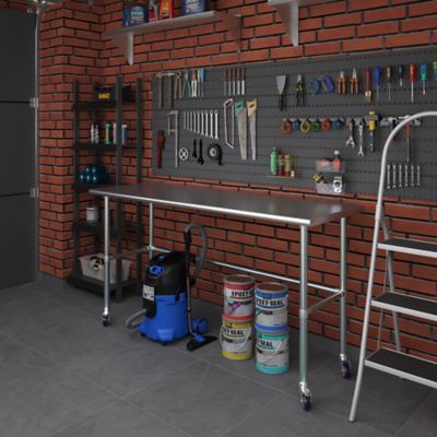 Image showing  24 x 72in. Open Base Table with Wheels