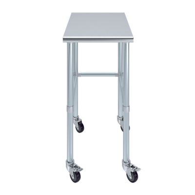 Image showing  30 x 18in. Open Base Table with Wheels