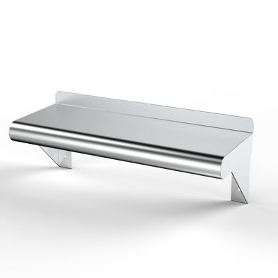 Image showing  6 in. x 16 in. Metal Wall Mount Shelf