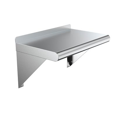 AmGood 10 in. x 16 in. Metal Wall Mount Shelf