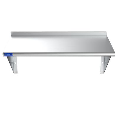 Image showing  10 in. x 24 in. Metal Wall Mount Shelf