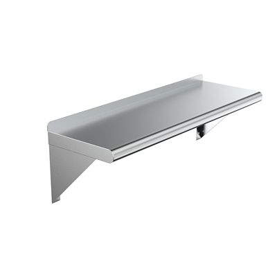 AmGood 10 in. x 30 in. Metal Wall Mount Shelf