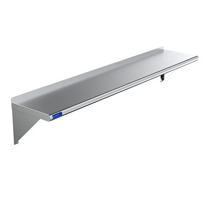 AmGood 12 in. x 60 in. Metal Wall Mount Shelf