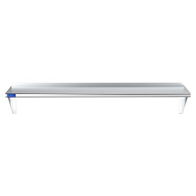 Image showing  12 in. x 60 in. Metal Wall Mount Shelf