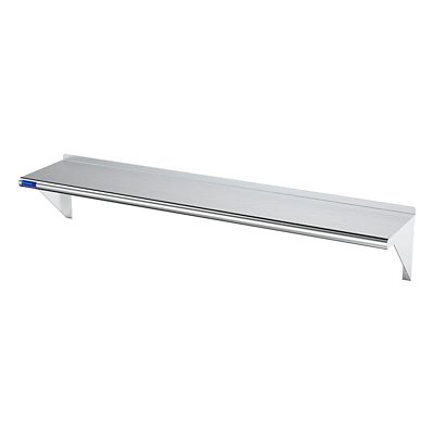 Image showing  12 in. x 60 in. Metal Wall Mount Shelf