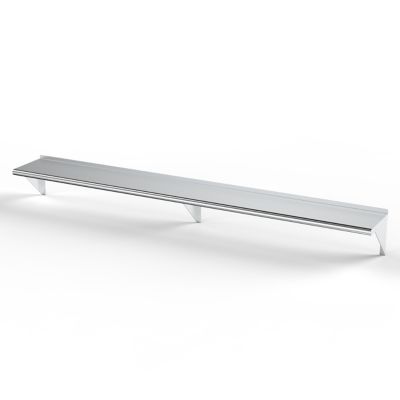 Image showing  12 in. x 96 in. Metal Wall-Mount Shelf