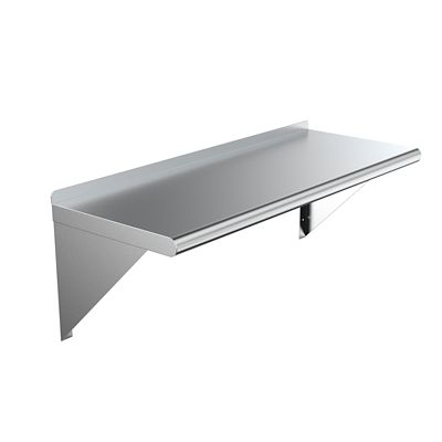 AmGood 14 in. x 48 in. Metal Wall Mount Shelf