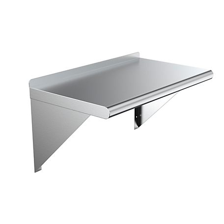 AmGood 18 in. x 36 in. Metal Wall Mount Shelf