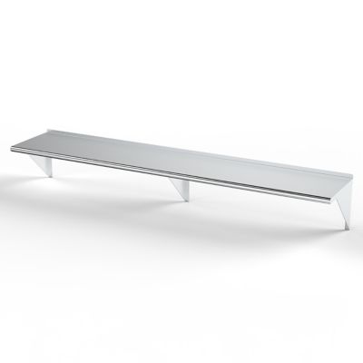 Image showing  18 in. x 96 in. Metal Wall Mount Shelf