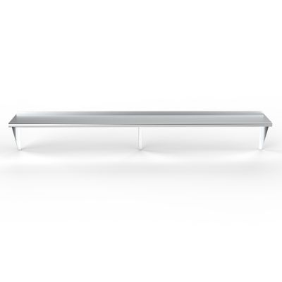 Image showing  18 in. x 96 in. Metal Wall Mount Shelf