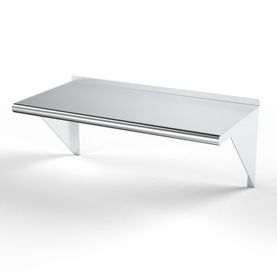 Image showing  24 in. x 48 in. Metal Wall Mount Shelf