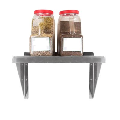 Image showing  6 in. x 10 in. Metal Shelf Square Edge