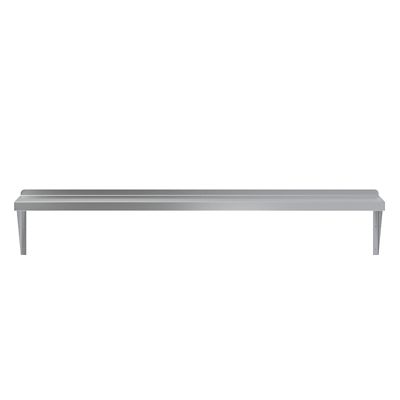 AmGood 12 in. x 60 in. Metal Shelf Square Edge