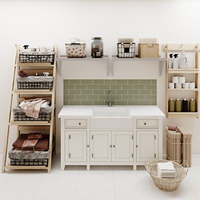 Image showing  14 in. x 30 in. Metal Shelf Square Edge