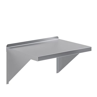 Image showing  18 in. x 24 in. Metal Shelf Square Edge