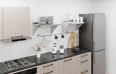 Image showing  18 in. x 24 in. Metal Shelf Square Edge