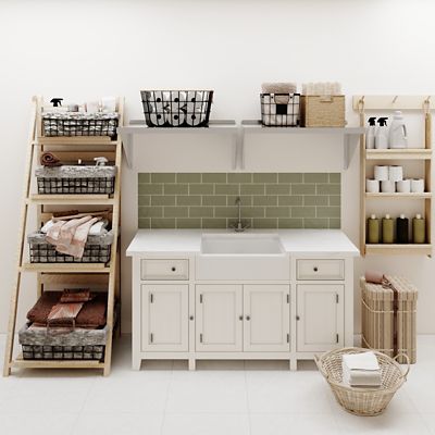 Image showing  18 in. x 30 in. Metal Shelf Square Edge