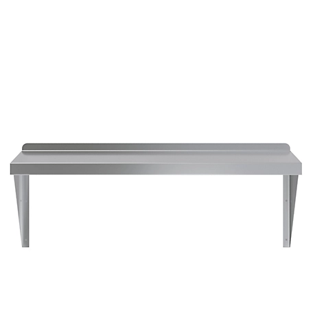 AmGood 18 in. x 36 in. Metal Shelf Square Edge