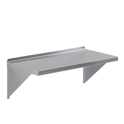 Image showing  18 in. x 36 in. Metal Shelf Square Edge