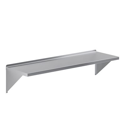 Image showing  18 in. x 60 in. Metal Shelf Square Edge
