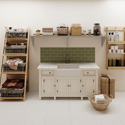 Image showing  18 in. x 72 in. Metal Shelf Square Edge