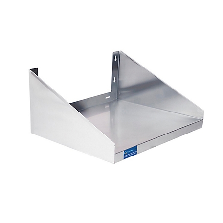 AmGood 12 in. x 30 in. Shelf with Side Guards