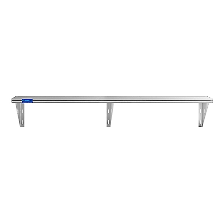 AmGood 72 in. x 18 in. Tubular Wall Shelf