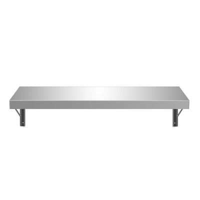 Image showing  12 in. x 48 in. Folding Wall Shelf