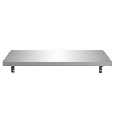 Image showing  18 in. x 48 in. Folding Wall Shelf
