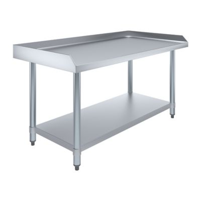 AmGood Metal Equipment Stand 24 x 48in.