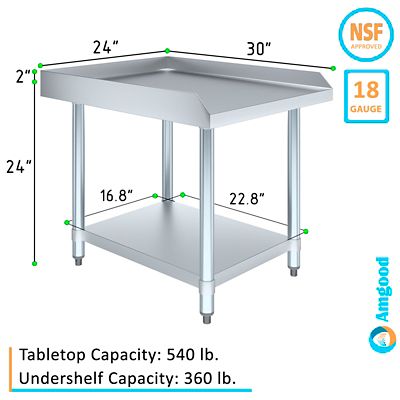 Image showing  Metal Equipment Stand, 30 x 24in.