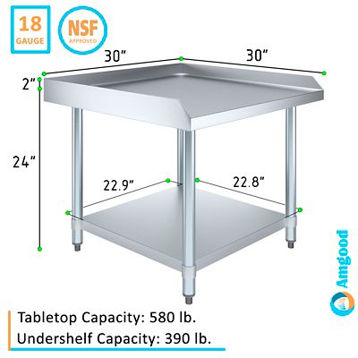 Image showing  Metal Equipment Stand 30 x 30in.