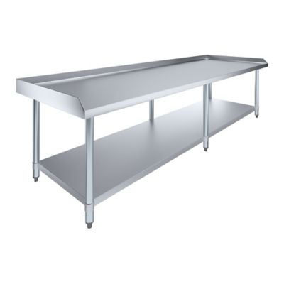 AmGood Metal Equipment Stand, 30 x 96in.