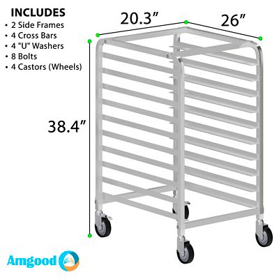 Image showing  10 Tier Bun Pan Sheet Rack