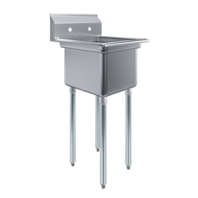 AmGood 24 x 24 Prep & Utility Sink, No Faucet