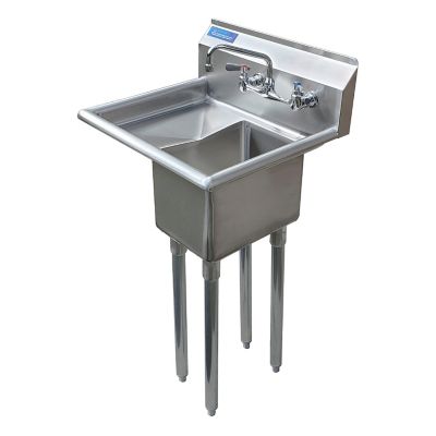 AmGood 23 x 20 Utility Sink with Faucet