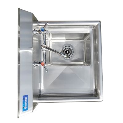 Image showing 5 th AmGood 23 x 20 Utility Sink with Faucet