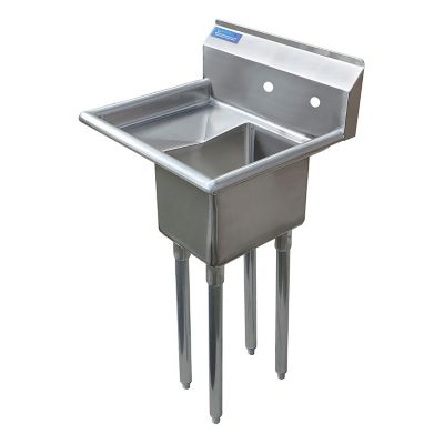 AmGood 20 x 20 Utility Sink with Drainboard