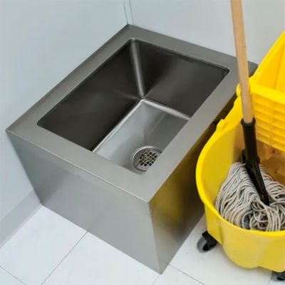 AmGood 24 x 24 x 13in. Floor Mop Sink