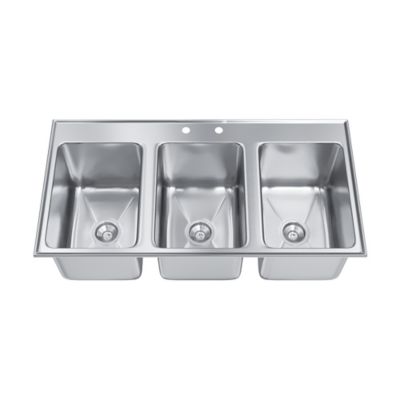 Image showing  37 in. Drop -In Sink No Faucet