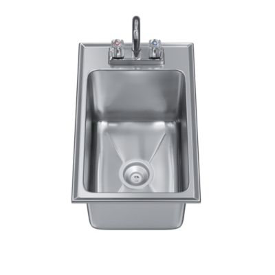 Image showing  13 in. Drop-In Sink with Faucet