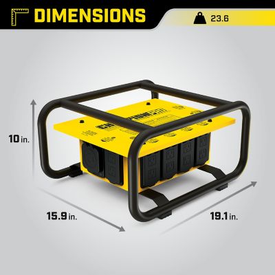 Image showing 5 th Champion Power Equipment Steel 50A Power Distribution Box