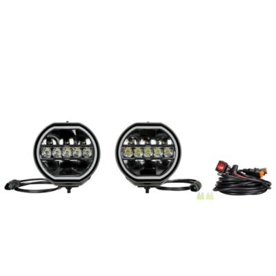 Image showing  3,200-Lumen Offroad LED Driving Lights, 7 in., 2-Pack
