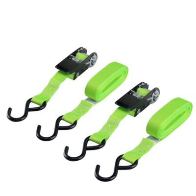 Traveller 1 in. x 15 ft. Ratchet Tie Down, 300 lb., 2-Pack
